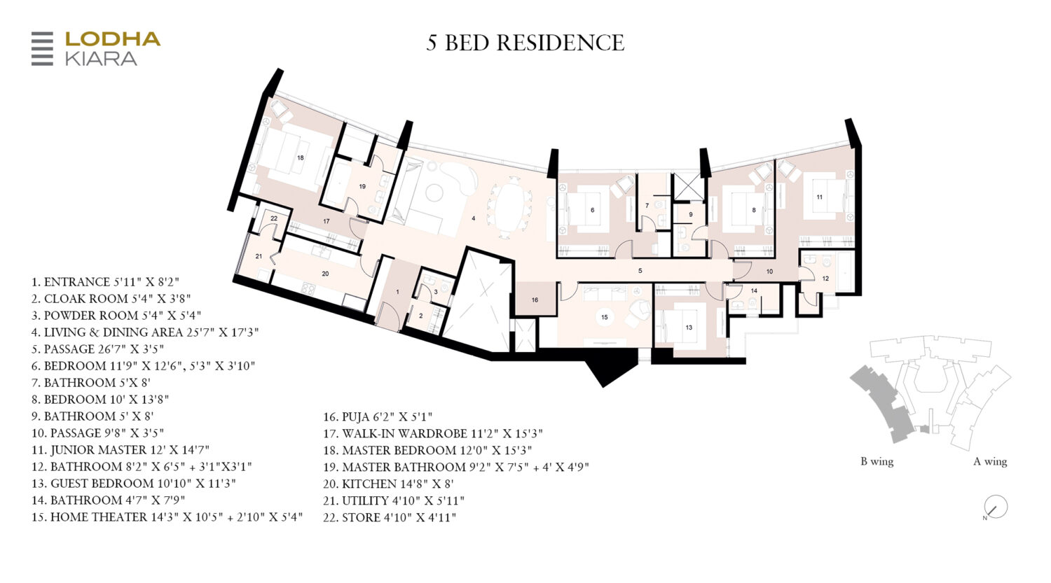 5 BED RESIDENCE