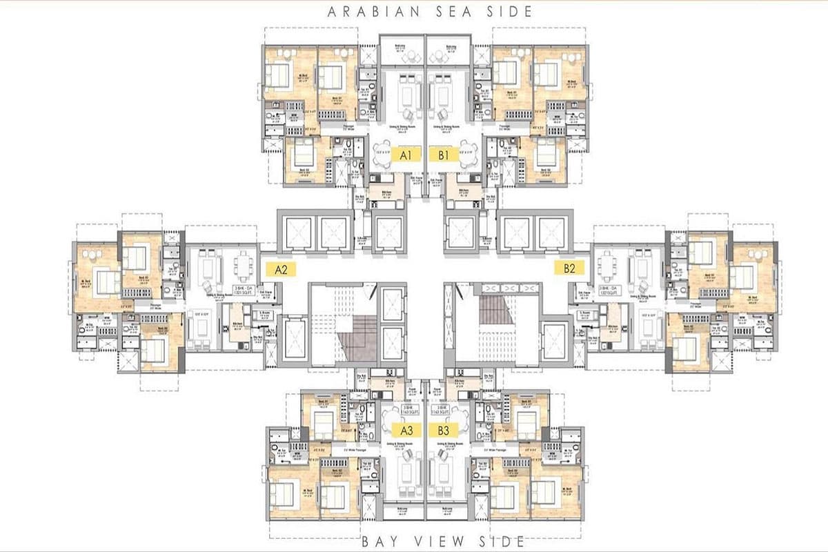Sugee Marina Bay Floor Plan